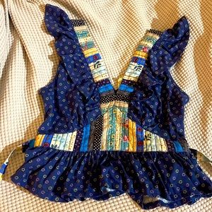 Cotton sleeves blouse - boho